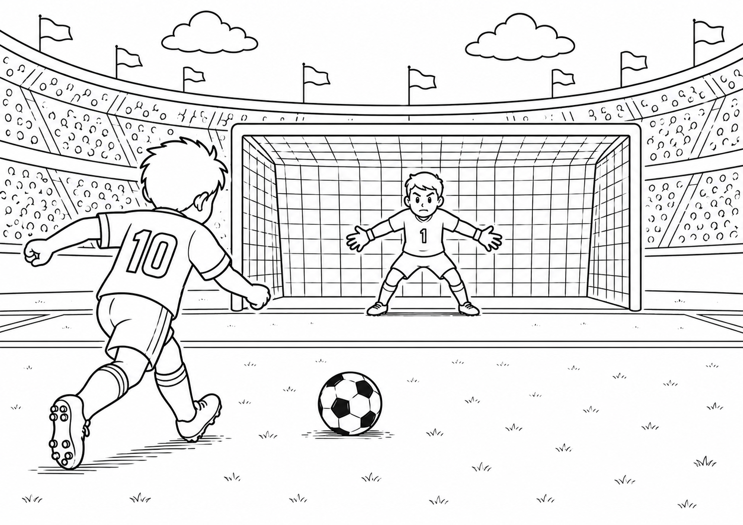 サッカーPK