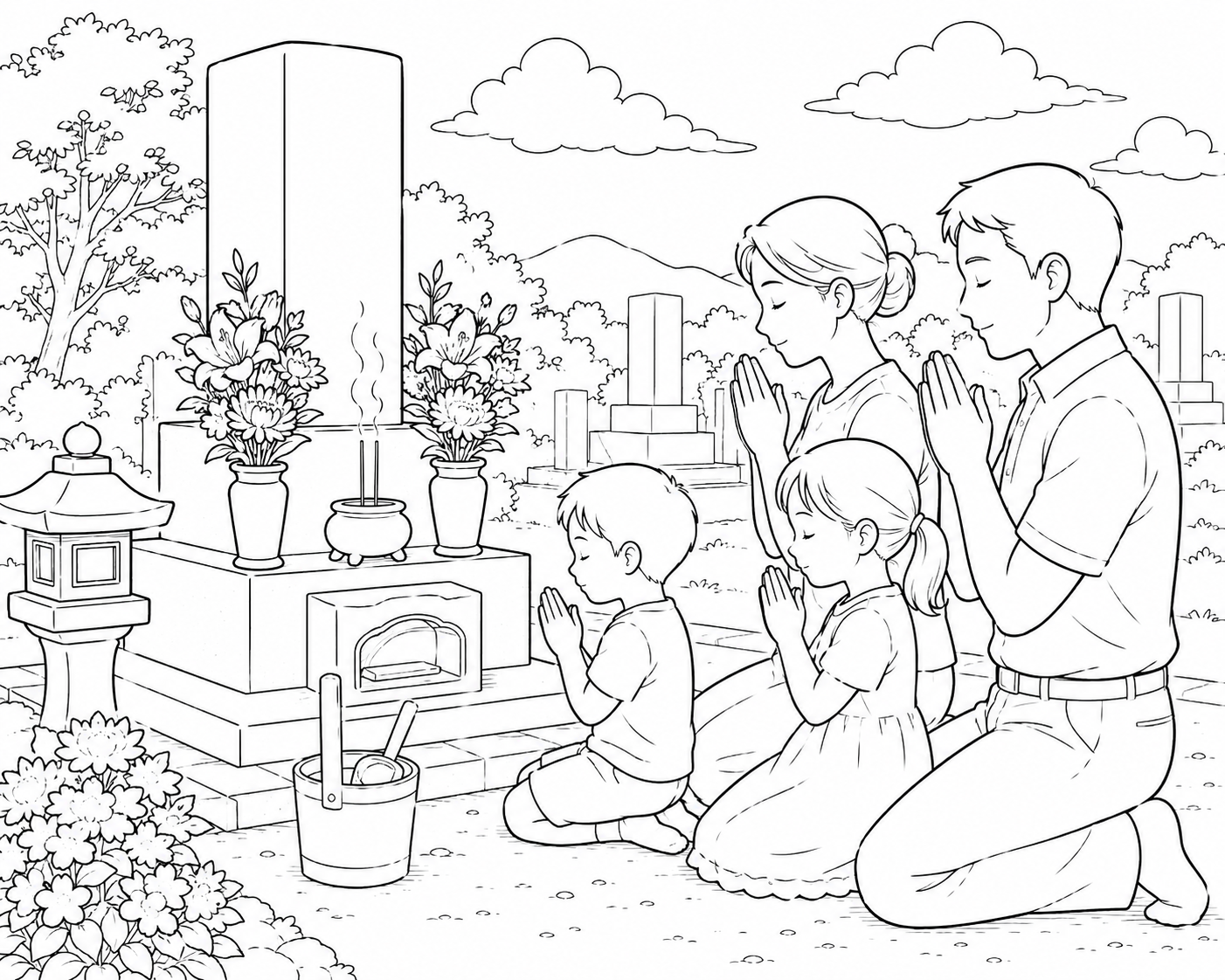 墓参り